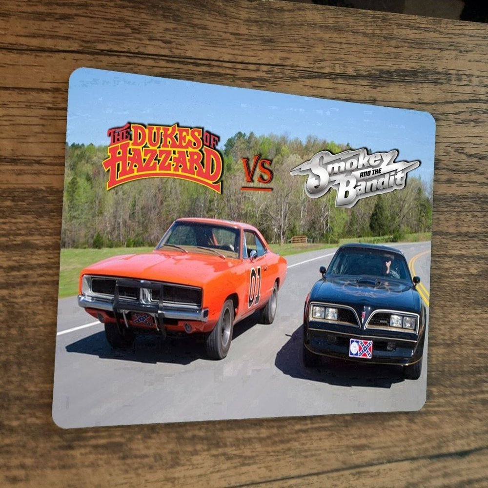 Dukes of Hazzard vs Smokey and the‎ Bandit Mouse Pad